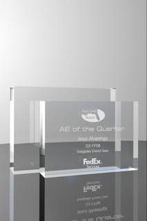 Peyto Crystal Plaque (#5298, #5299)