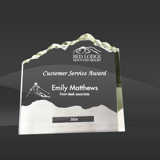 Mountains Crystal Award (JC-950, JC-951)
