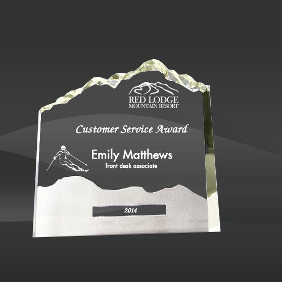 Mountains Crystal Award (JC-950, JC-951)