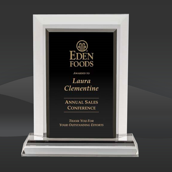 Two Tone Tower Crystal Award (MP-OPT2601, MP-OPT2602, MP-OPT2603)