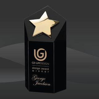 Gold Dorchester Star Crystal Award (EE-OPS411-G, EE-OPS412-G, EE-OPS413-G)