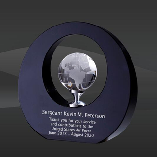 World in One Crystal Award (DMC-DCG413, DMC-DCG-414, DMC-DCG-415)