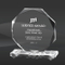 Optical Crystal Octagon Plaque Award of Best Selling Awards