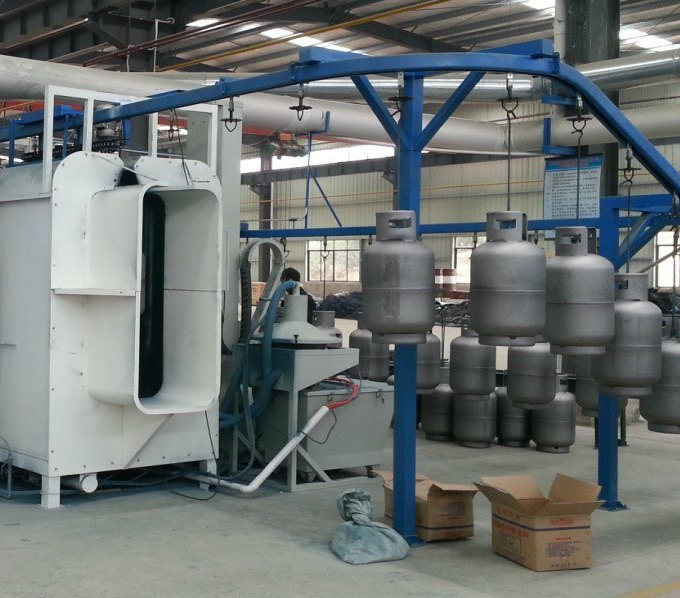 LPG Cylinder Electrostatic Powder Coating Line