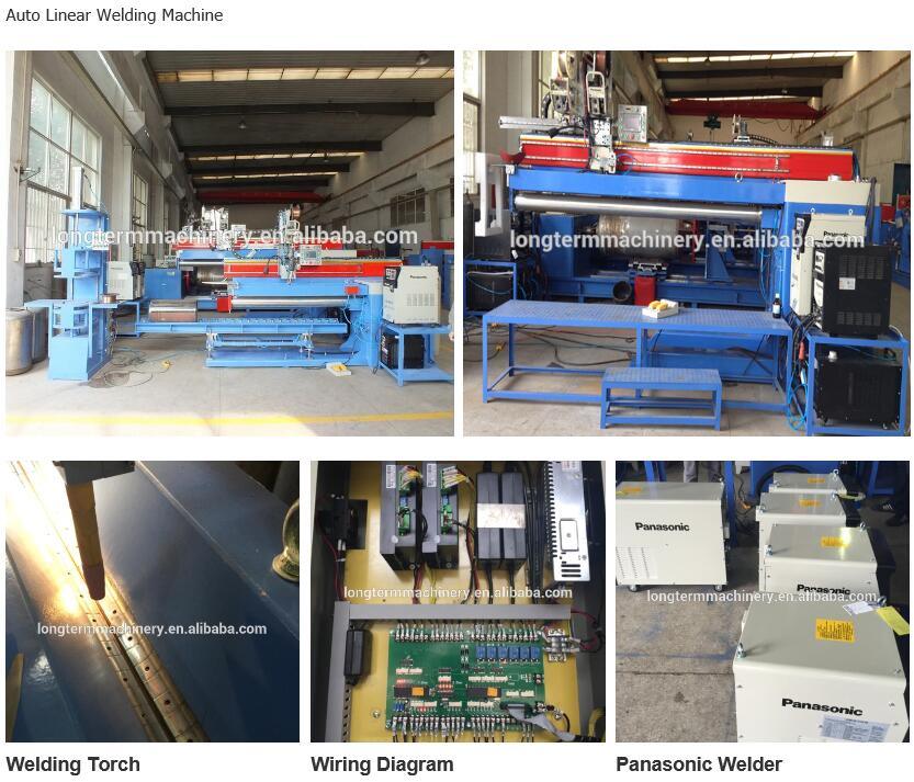Automatic Vertical Welding Machine for Solar Water Tank