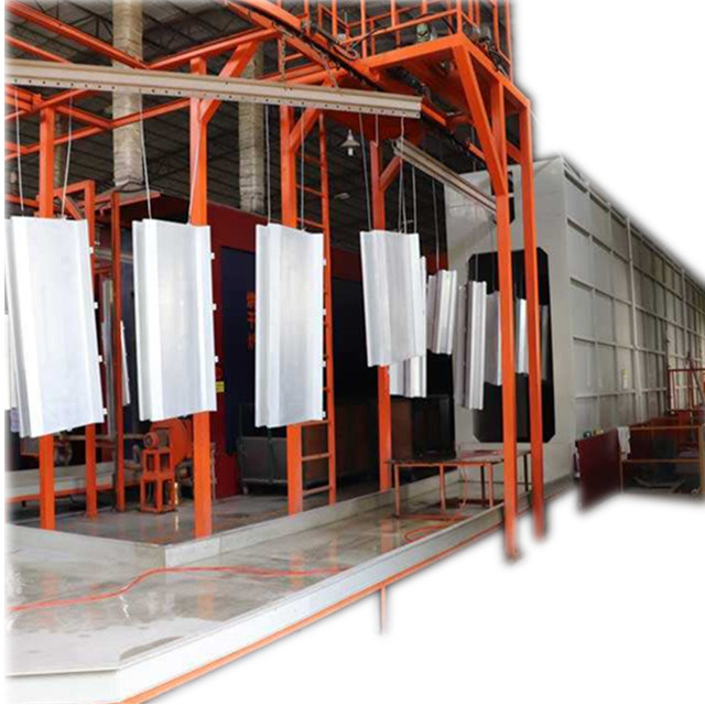Fully Automatic Metal Workpiece Powder Coating Line