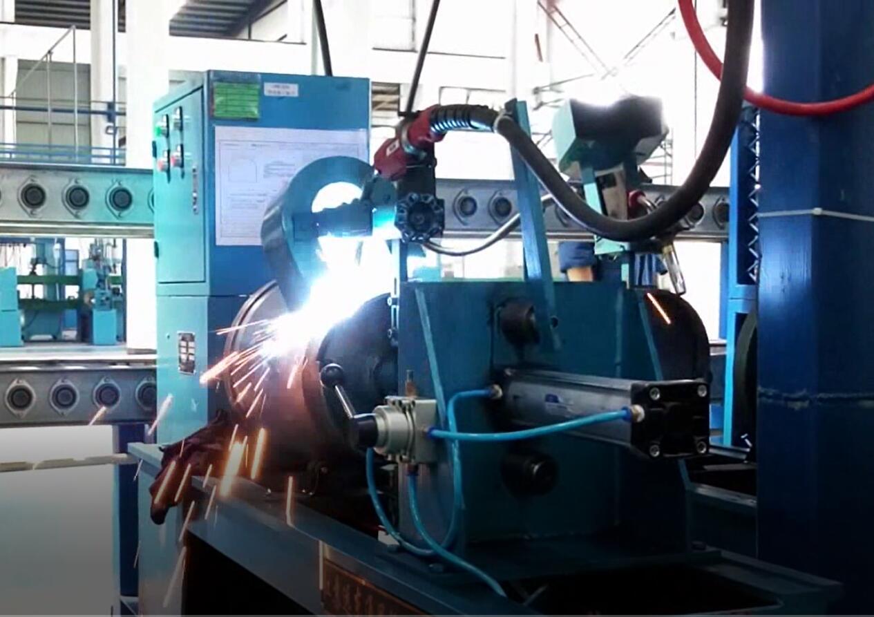 LPG Cylinder Guard Ring Welding Machine for Production Line