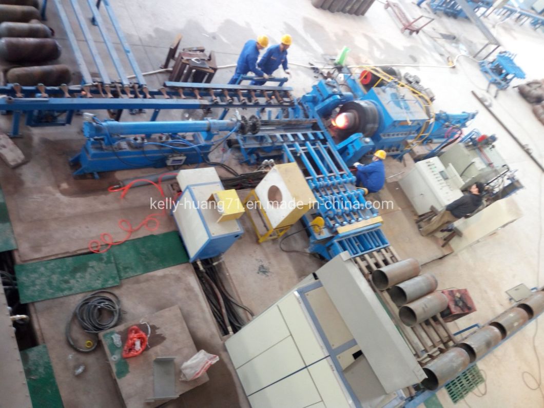 Roller Type Neck in and Bottom Closing Spinning Machine with Press for High Pressure Industrial Gas Cylinder^