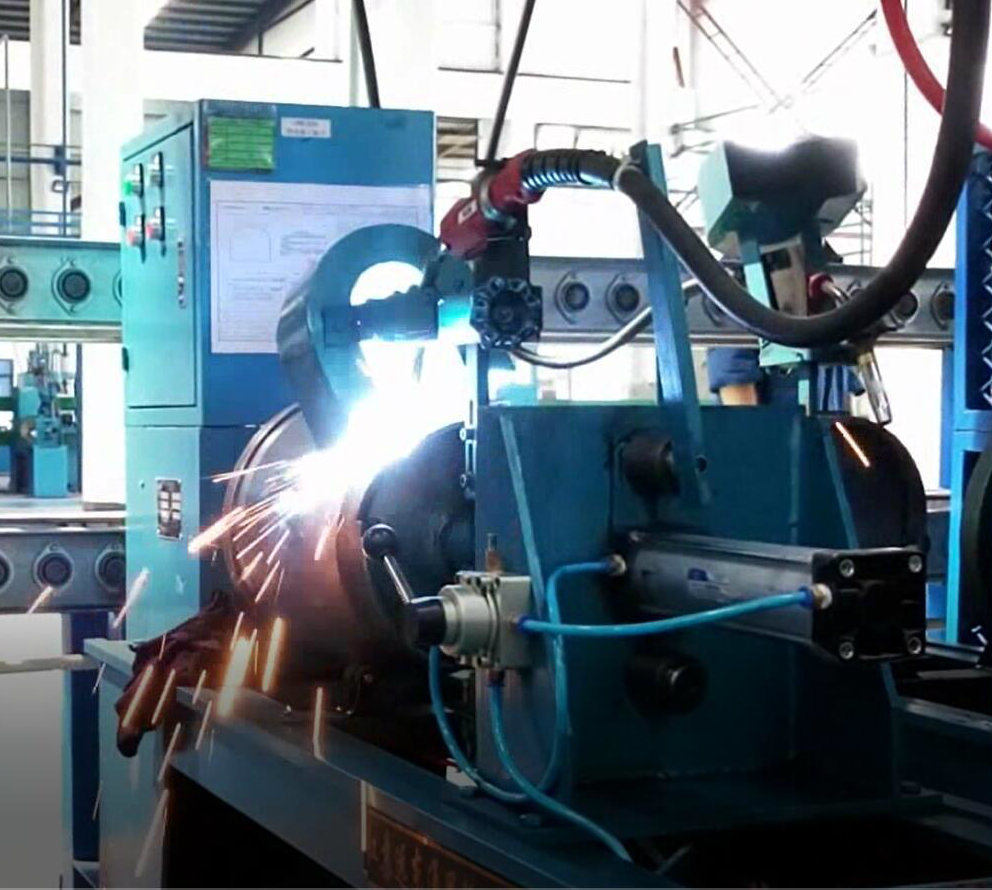 Semi-Automatic LPG Cylinder Handle Welding Machine