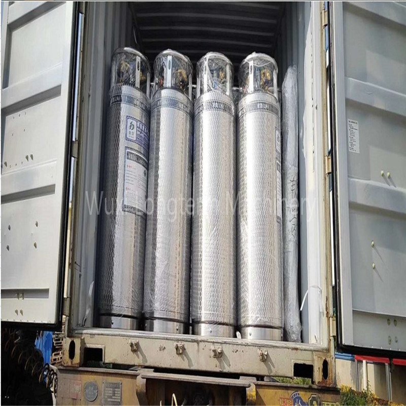 Vertical 150L-450L Liquid Nitrogen and Oxygen Dewar Cylinder Cryogenic Tank