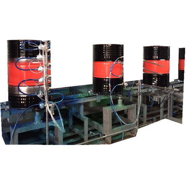 Steel Drum Painting Booth Machine, Spraying System for Manufacturing Steel Barrels