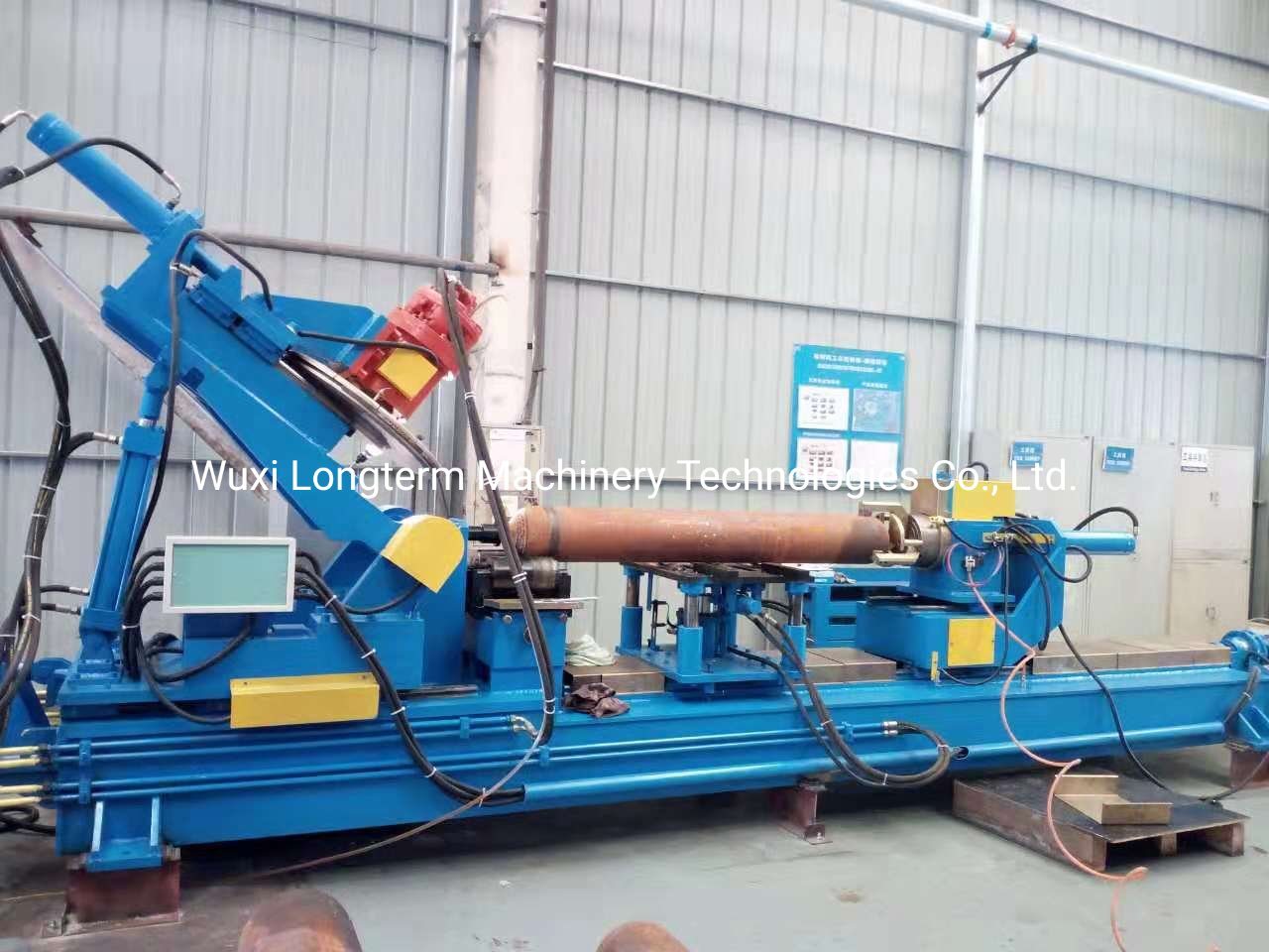 Seamless/CNG Cylinders Embossing/Letter Stampling Machine~