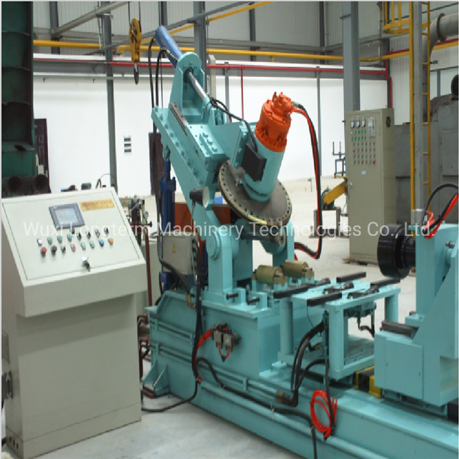Seamless CNG Gas Cylinder Embossing /Letter Stamping Machine/Equipment^