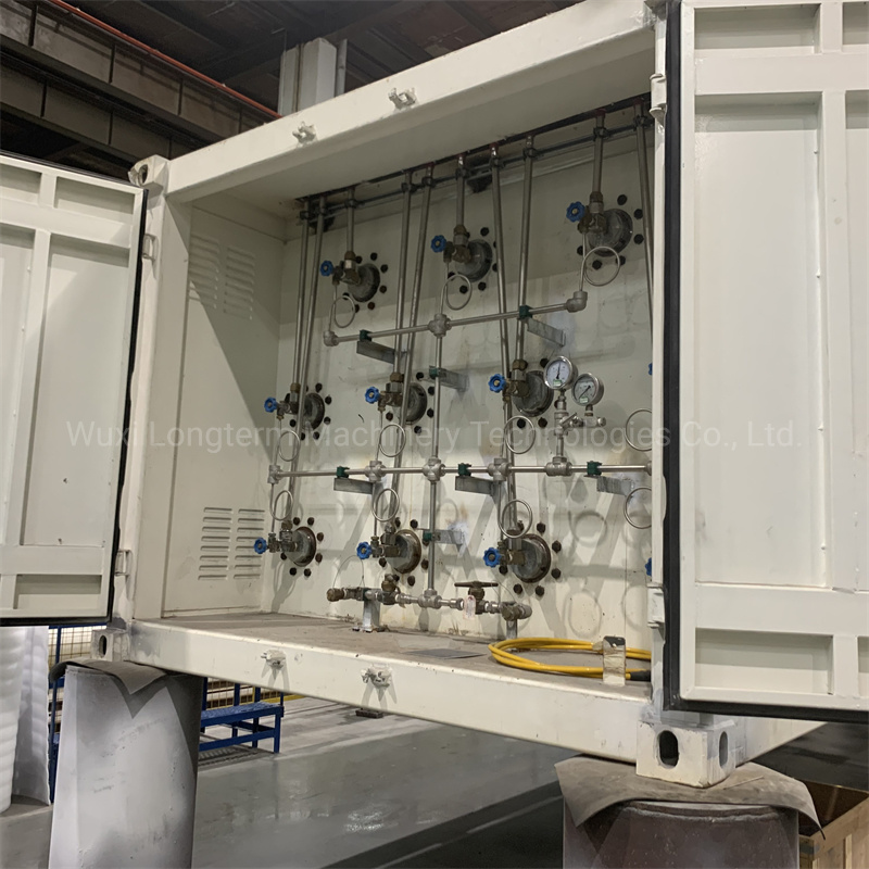 250 Bar Type 1CNG Cylinder Tube Skid for High Pressure Natural Gas Transportation ISO11120