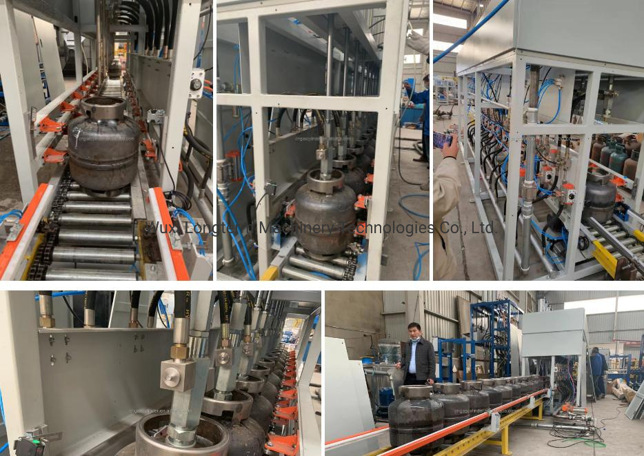 LPG Gas Cylinder Hydro Testing Machine, Water Pressure Testing Equipment