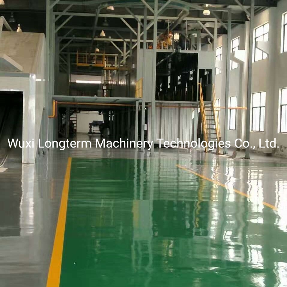Environmental Protection Electric Powder Coating Line Production Line Electrostatic / Powder Coating Booth for Wheel Rim