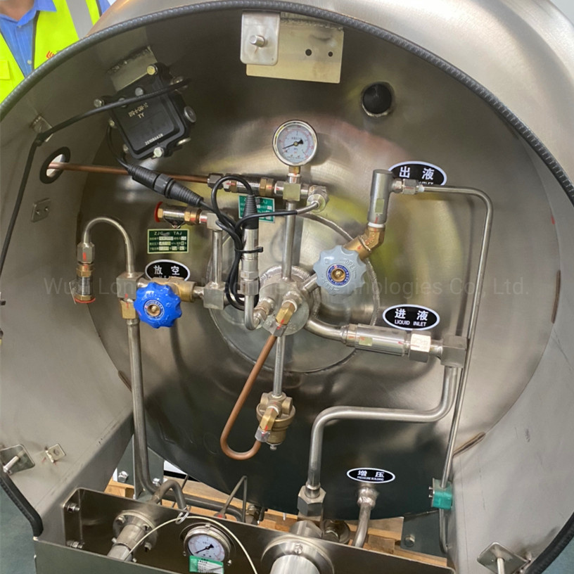 Cryogenic Vehicle LNG Pressure Vessel Tank for Bus Gas Cylinder