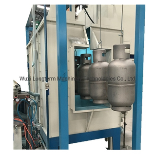 High Quality Dust-Free LPG Gas Cylinder Powder Coating Line, Spray Paint Booth/