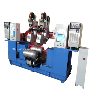 Double Side Cooler Round Circle Weld Welding Seamer Machinery Factory for Water Heater Boiler Cylinder