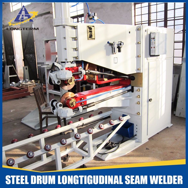 55 Gallon Steel Drum Horizontal Seamers