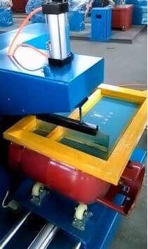 Semi Automatic Cylinder Logo Printing Machine