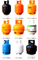 Kenya and Africa 6kg Refillable Portable Empty Cooking Gas Cylinder
