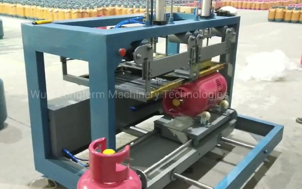 Auto or Semi-Auto Double Sided Silk Screen Printing Machine for LPG Gas Cylinders^