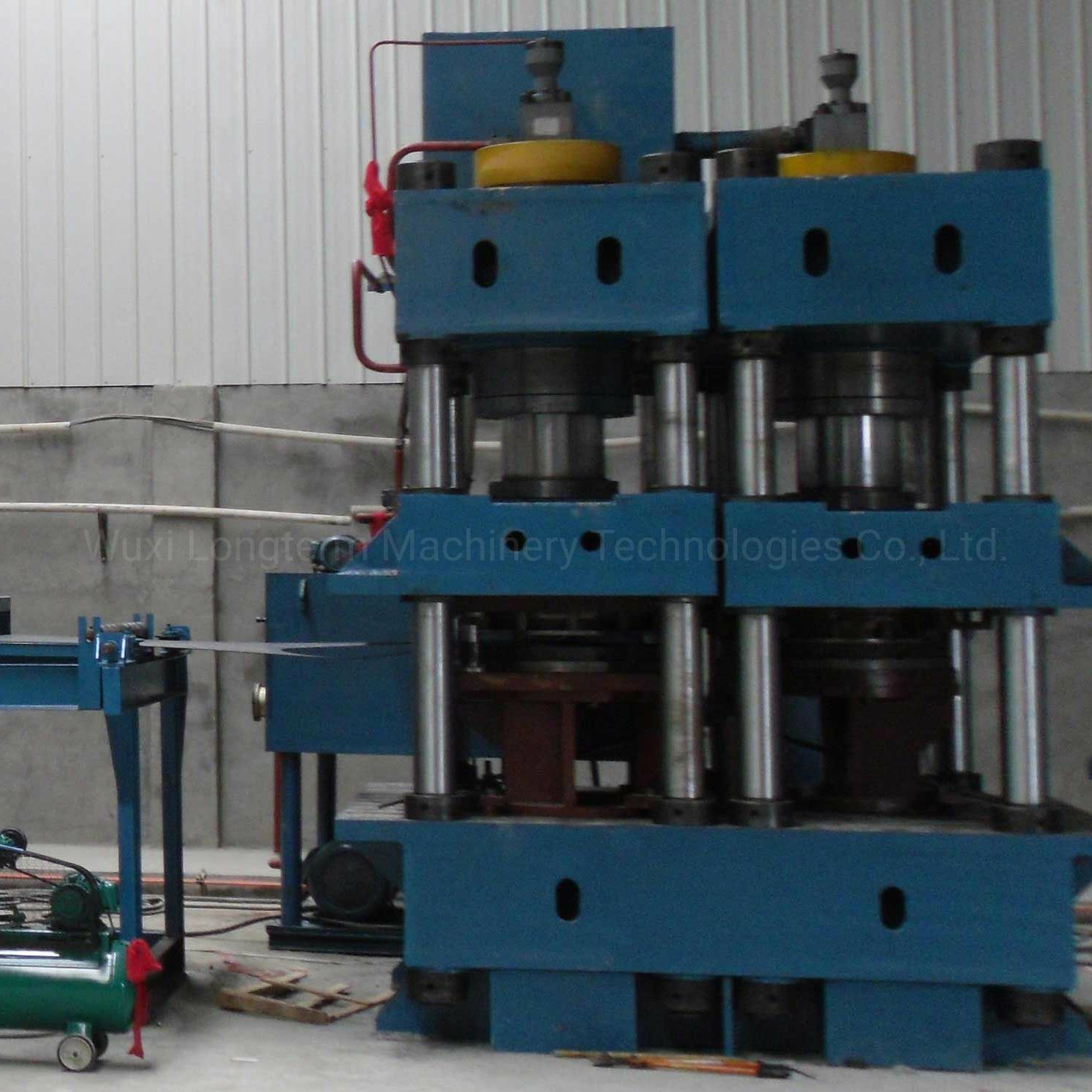 LPG Cylinder Decoiler, Straightening and Blanking Line