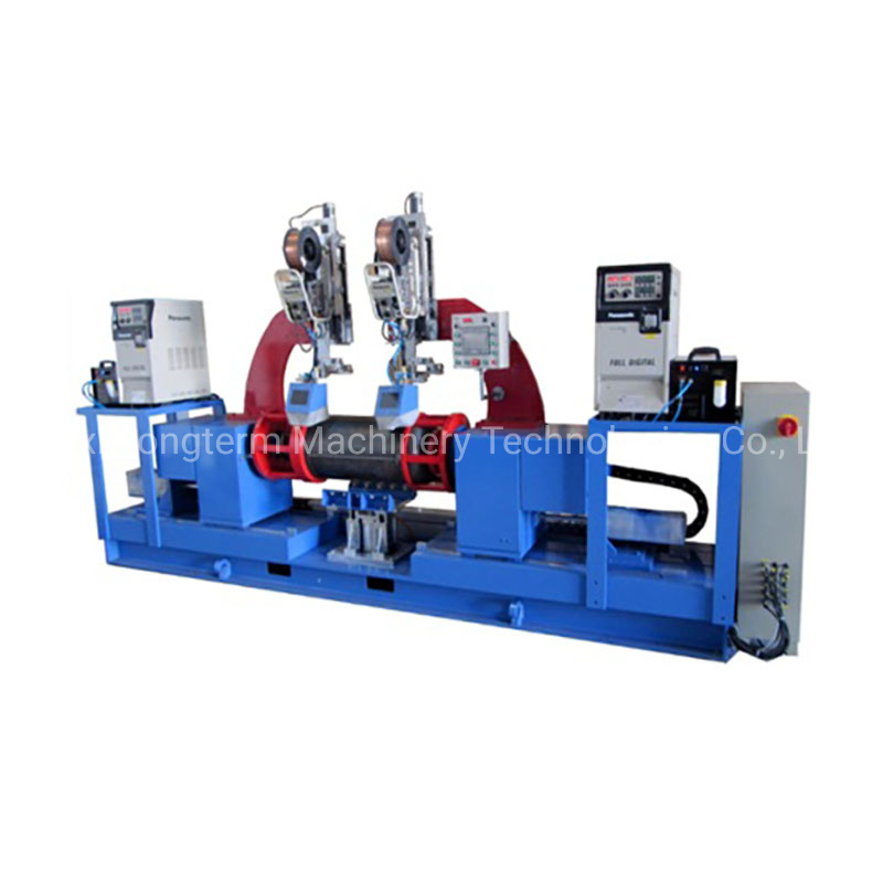 CO2 Wheeled Dry Powder Fire Extinguisher Cylinder Body Circle Girth Seam Welding Machine
