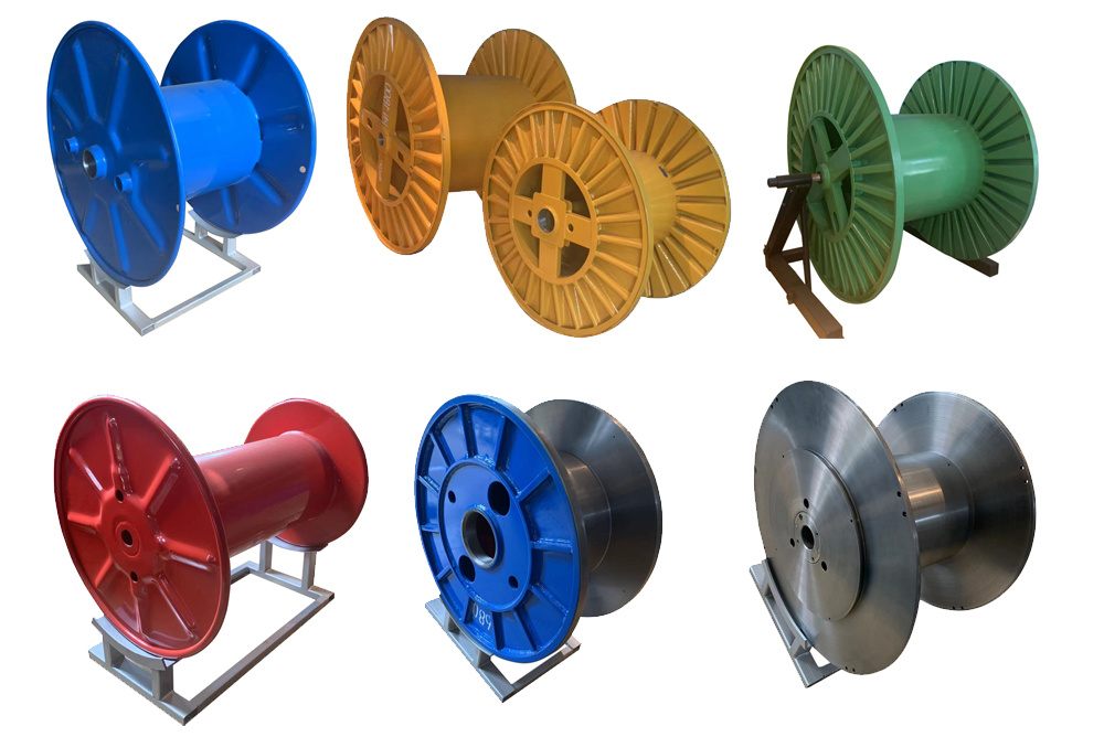 Empty Corrugated Cable Bobbin/Metal Spool/Reel/Cable Drum for Wire and Cable^