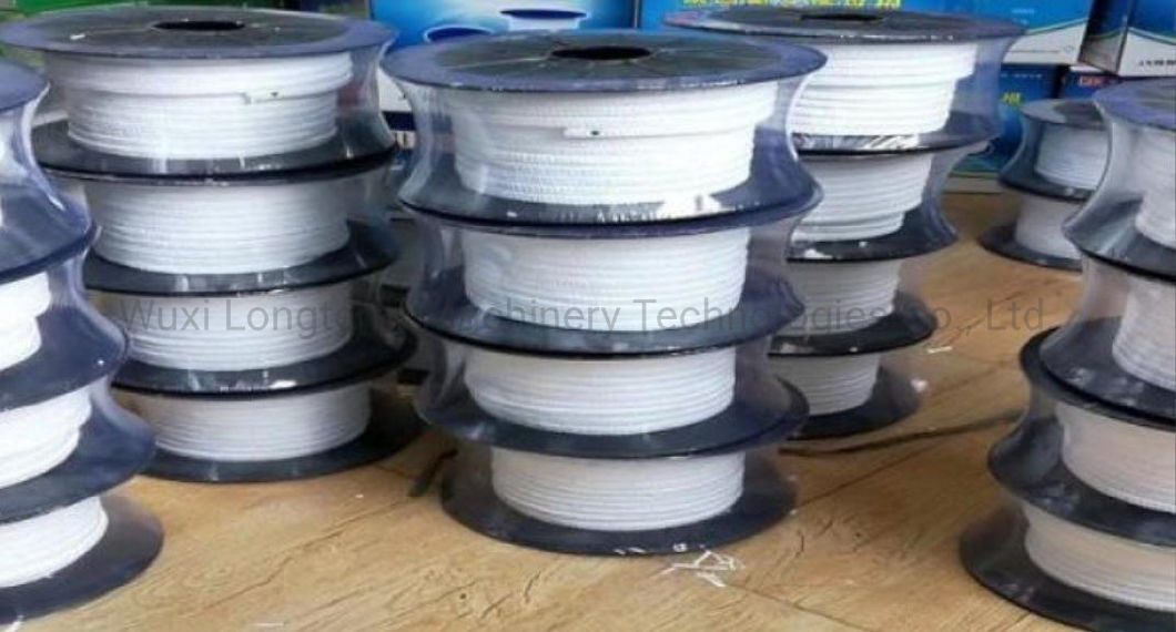 White Pure PTFE Packing White Gland Packing PTFE Seal Making Machine