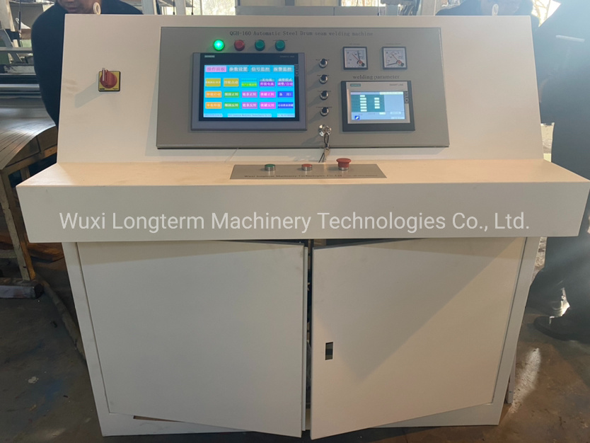 China Steel Drum Barrel Auto-Welding Machine / Steel Drum Seam Welder Price