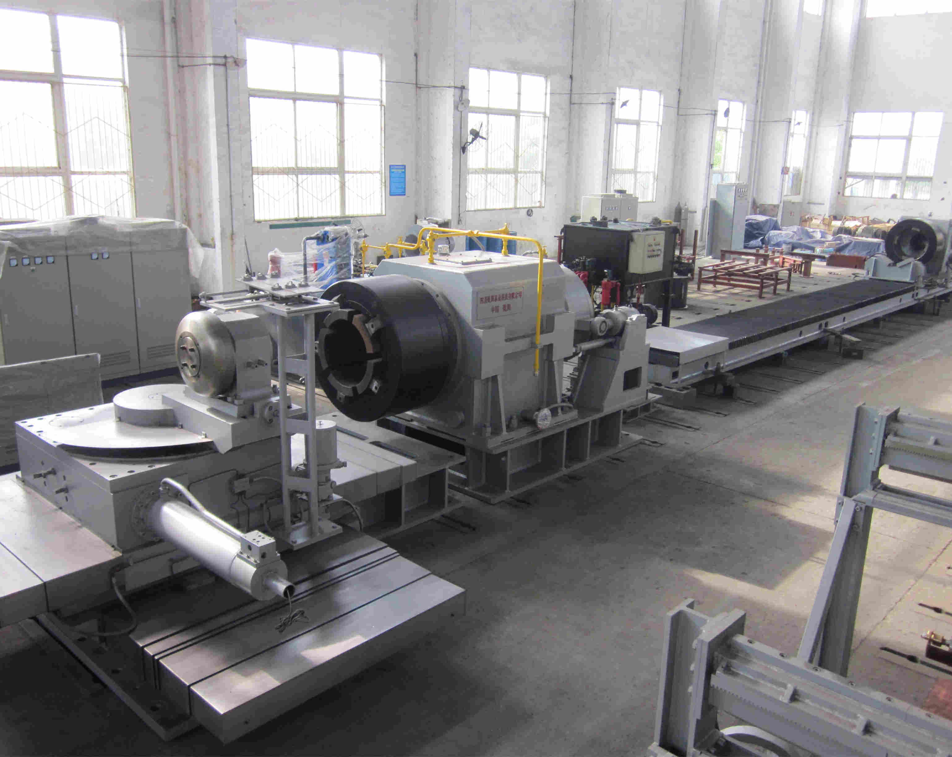 Hot Tube Metal Spinning Machine, Cylinder Bottom Closing Machine