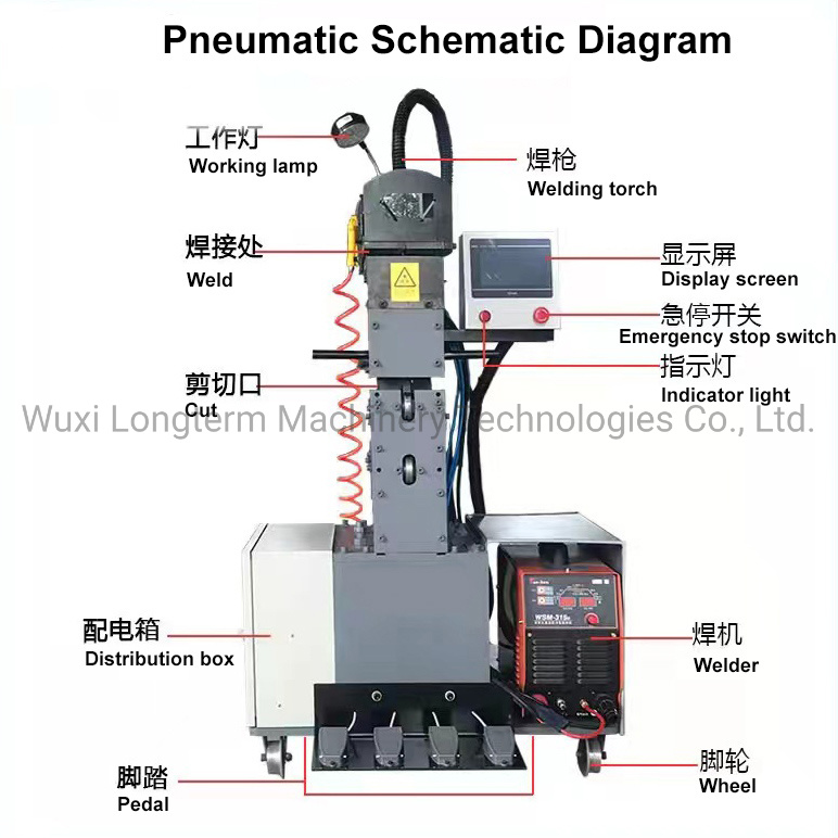 High Precision Yn-400y Steel Strip Automatic Shearing Butt Welding Machine