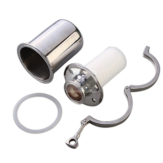 Дыхательные клапаны вентиляционного отверстия нержавеющей стали санитарные СС304 СС316Л с внутренним полипропиленовым фильтром 