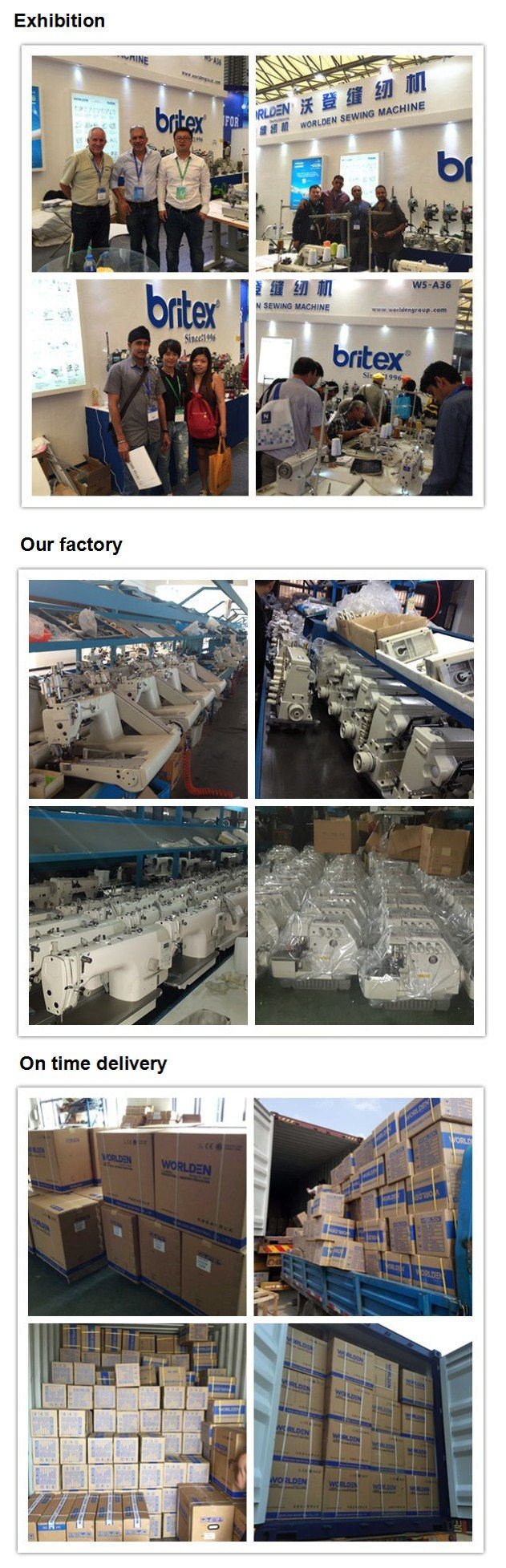Wd-0302 Top and Bottom Feed Lockstitch Sewing Machine