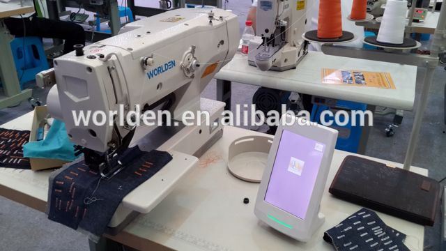 Wd-1790s High Speed Computer Controlled Straight Button Holing Sewing Machine High Quality Domestic Price Sewing Machine