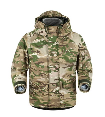 Military Waterproof and Breathable Parka for Cold Weather