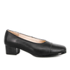Zapatos de oficina negros duraderos para mujer 1107