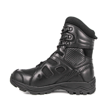 أحذية تكتيكية عسكرية من الجلد الأسود بسعر الجملة 4277
