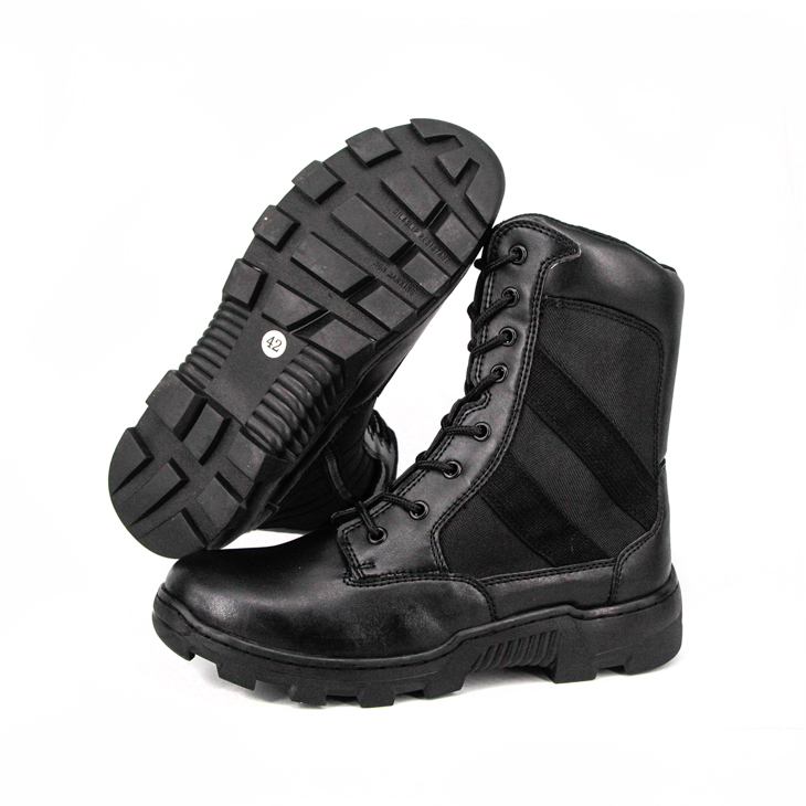 أحذية تكتيكية عسكرية قتالية جلدية رخيصة الثمن من المصنع 4249