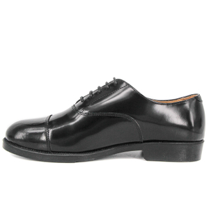 حذاء مكتب رجالي عسكري عالي الجودة من الجلد الأسود 1253