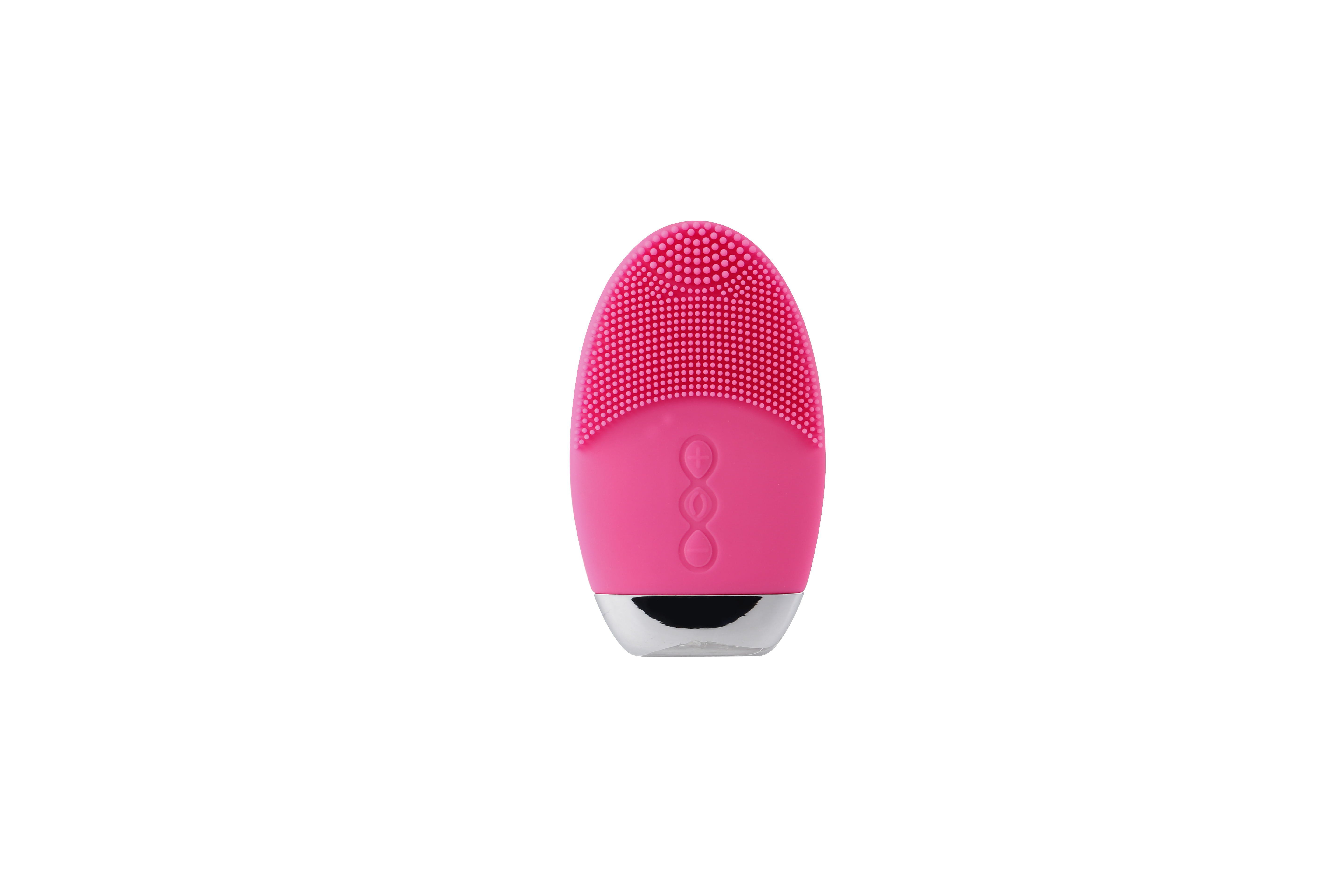 Silicon Facial Skin Care Cleansing Brush with Massager