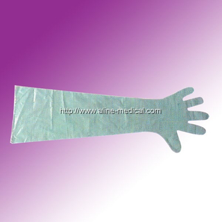 MW215 LDPE透明长手套