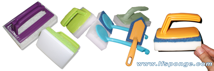 melamine-sponge-with-handle from lfsponge melamine-sponge-with-handle from lfsponge