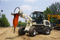 CE 1000kg small wheel loader zl08 with broken hammer,front end loader 