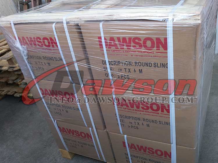 Paquete sobre eslinga redonda 10T 6M - Dawson Group Ltd. - Fabricante, proveedor y f&aacute;brica de China