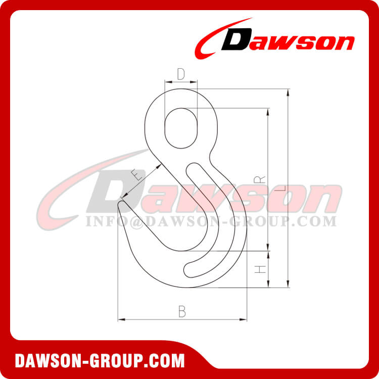 DS536 一般ホイスト用アイ スリング フック - Dawson Group Ltd. - 中国メーカー、サプライヤー
