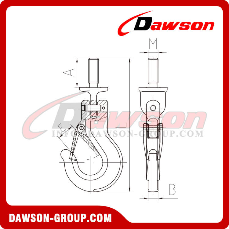 DS890 クレビス スリング フック コンポーネント - Dawson Group Ltd. - 中国メーカー、サプライヤー