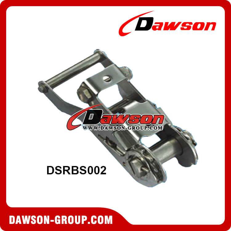 DSRBS002 BS 1500KG / 3300LBS 1-1 / 16インチ ステンレス鋼ラチェットバックル